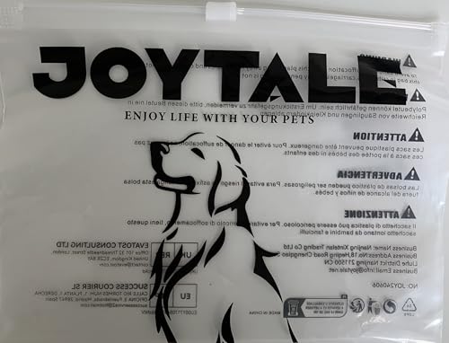 Joytale Dog Leash, 6 FT Double-Sided Reflective, Padded Handle Nylon Heavy Duty Leashes for Medium & Large Dogs Walking, Black