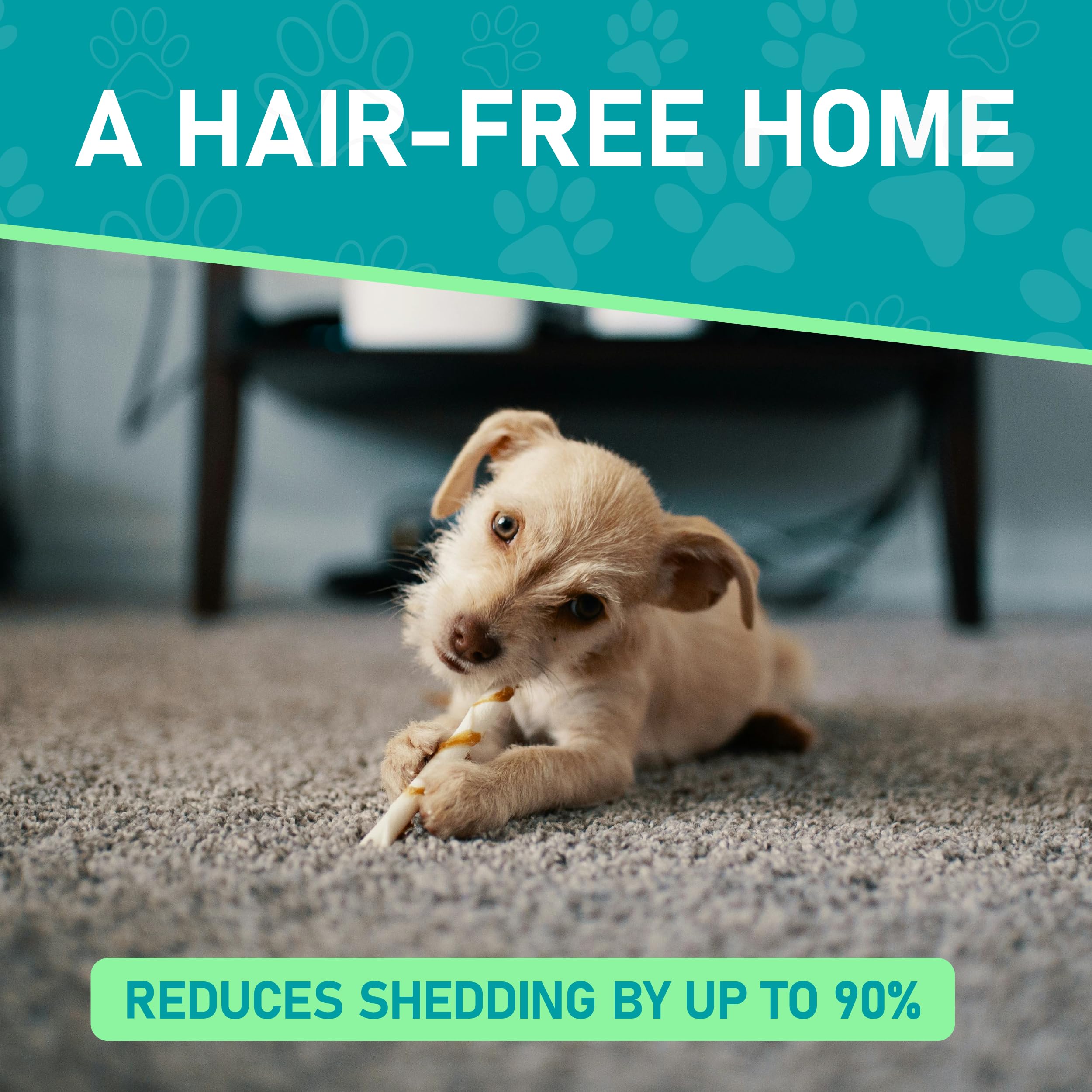 Maxpower Planet Original Pet Grooming Rake - Double-Sided Deshedding Dematting Tool, Undercoat Rake for Dogs & Cats, Extra-Wide Dog Grooming Brush & Deshedder Comb for Long Hair, Reduces Shedding 95%